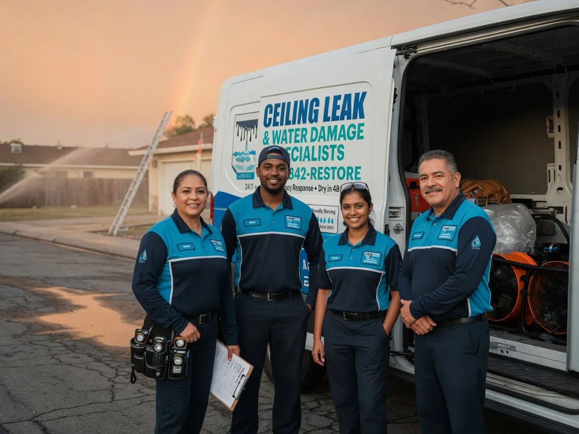 Ceiling Leak Cleanup company in Websterville, VT